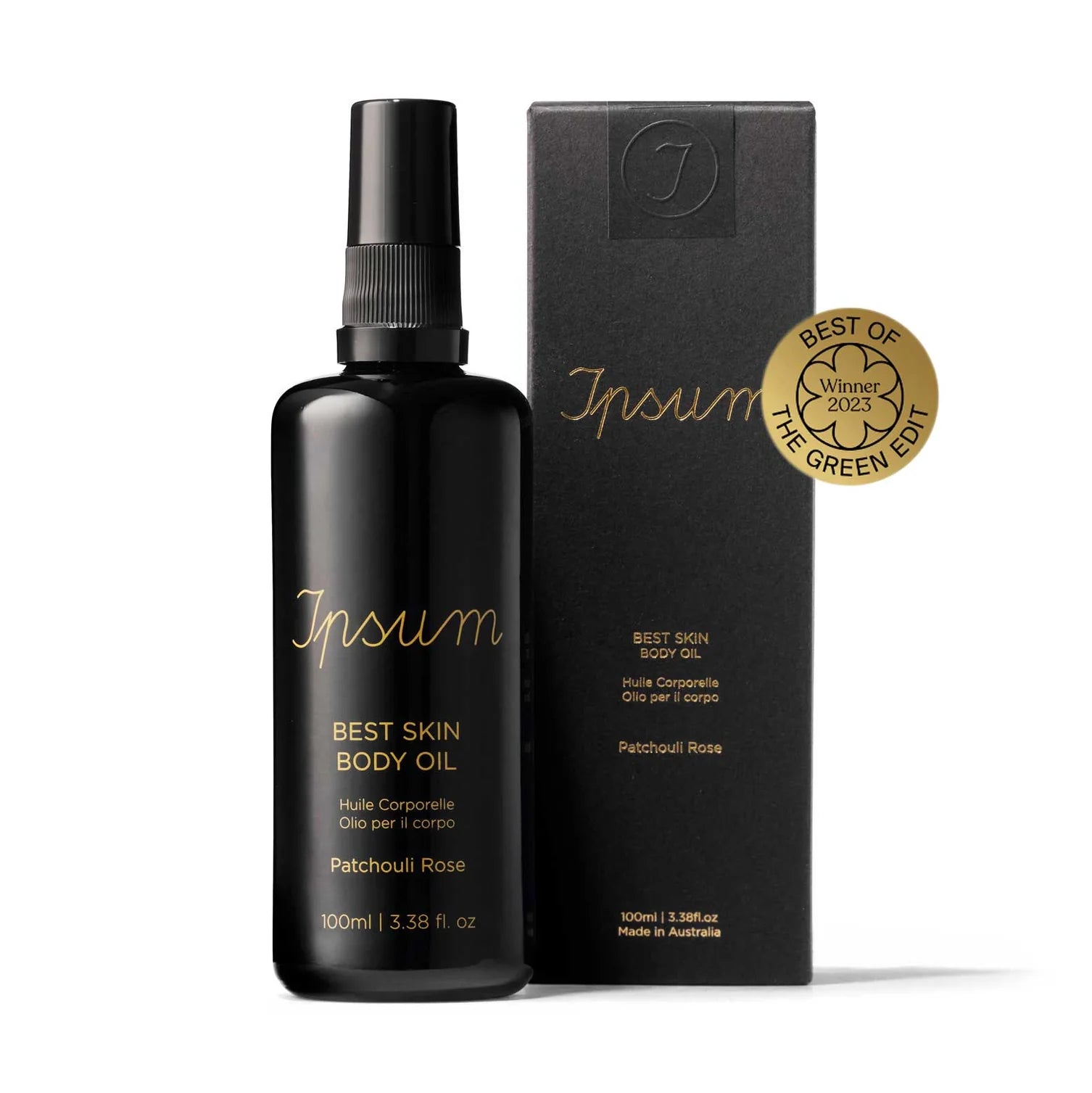 Ipsum Best Skin Body Oil Patchouli Rose